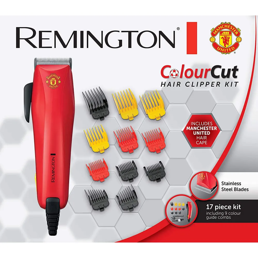 Tondeuse à cheveux Remington Colourcut Hair Clipper Manchester United Edition / Rouge — TAST — photo 6