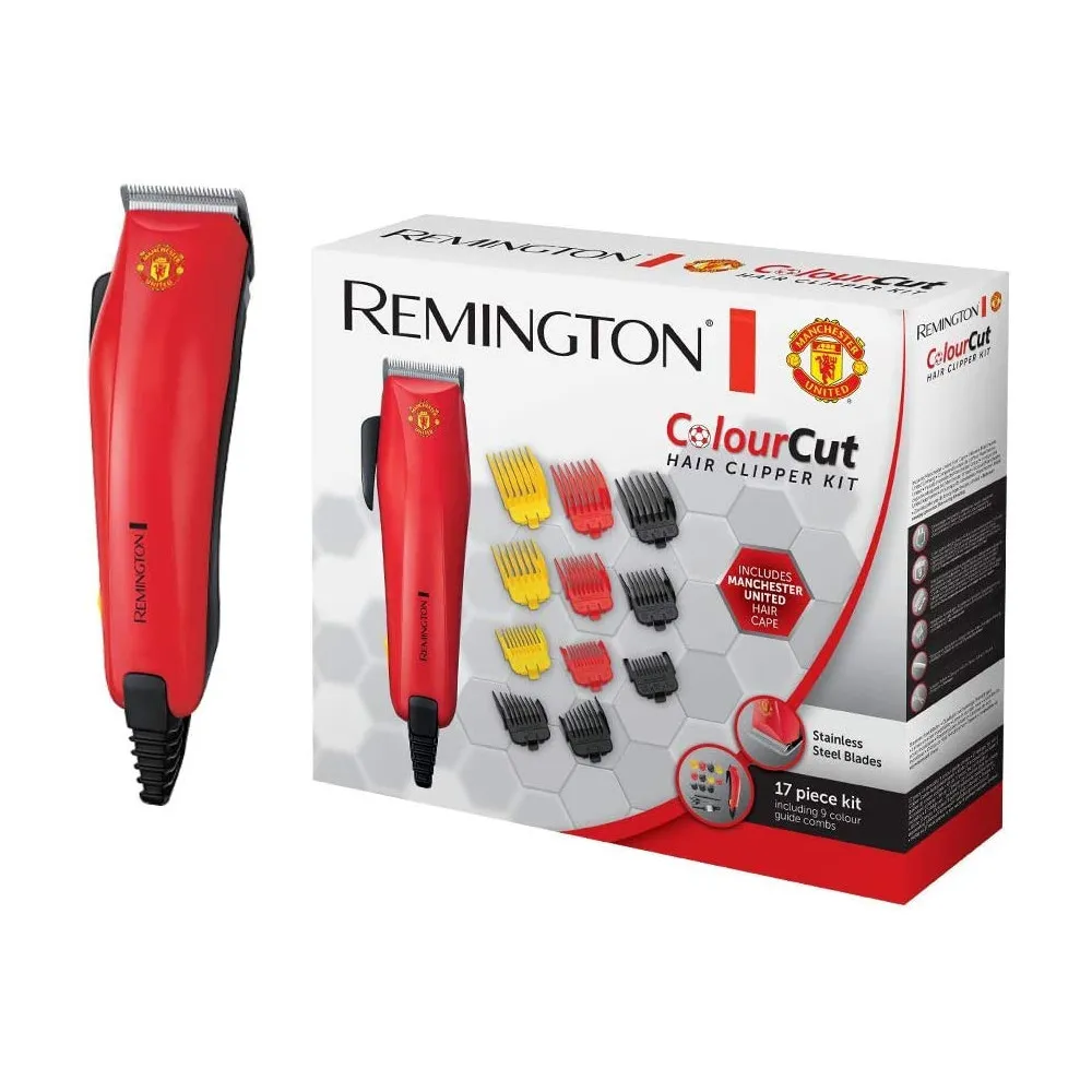 Tondeuse à cheveux Remington Colourcut Hair Clipper Manchester United Edition / Rouge — TAST